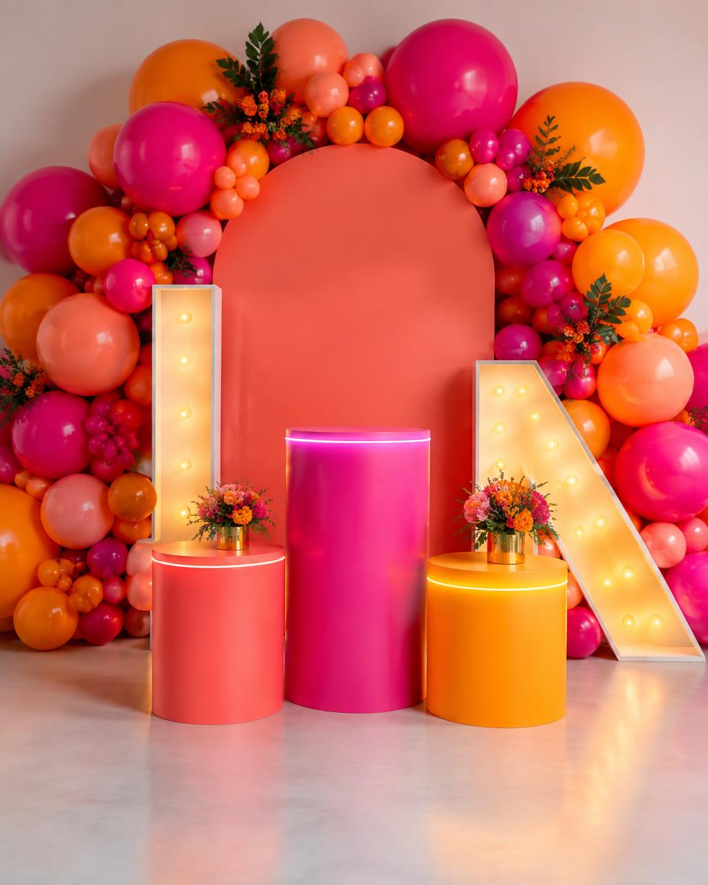 Event Decor public page example