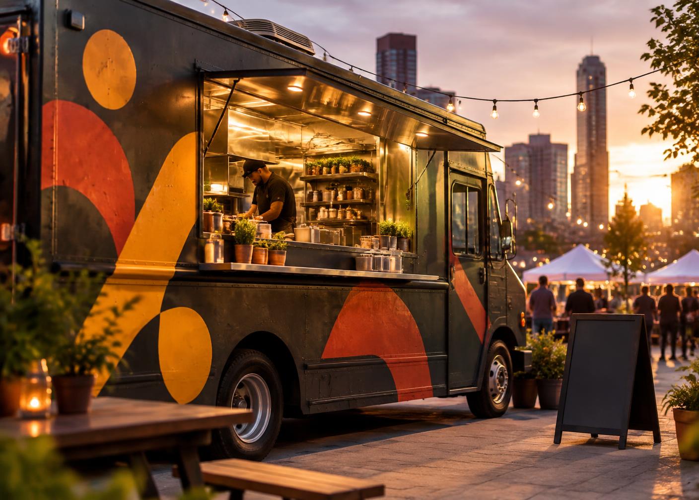 Food Truck lead form example